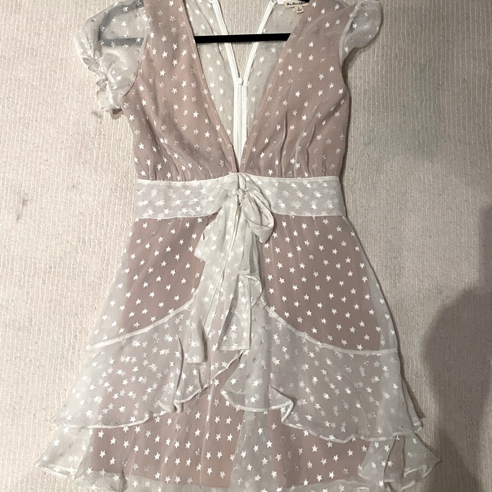 For Love And Lemons white dress Size S